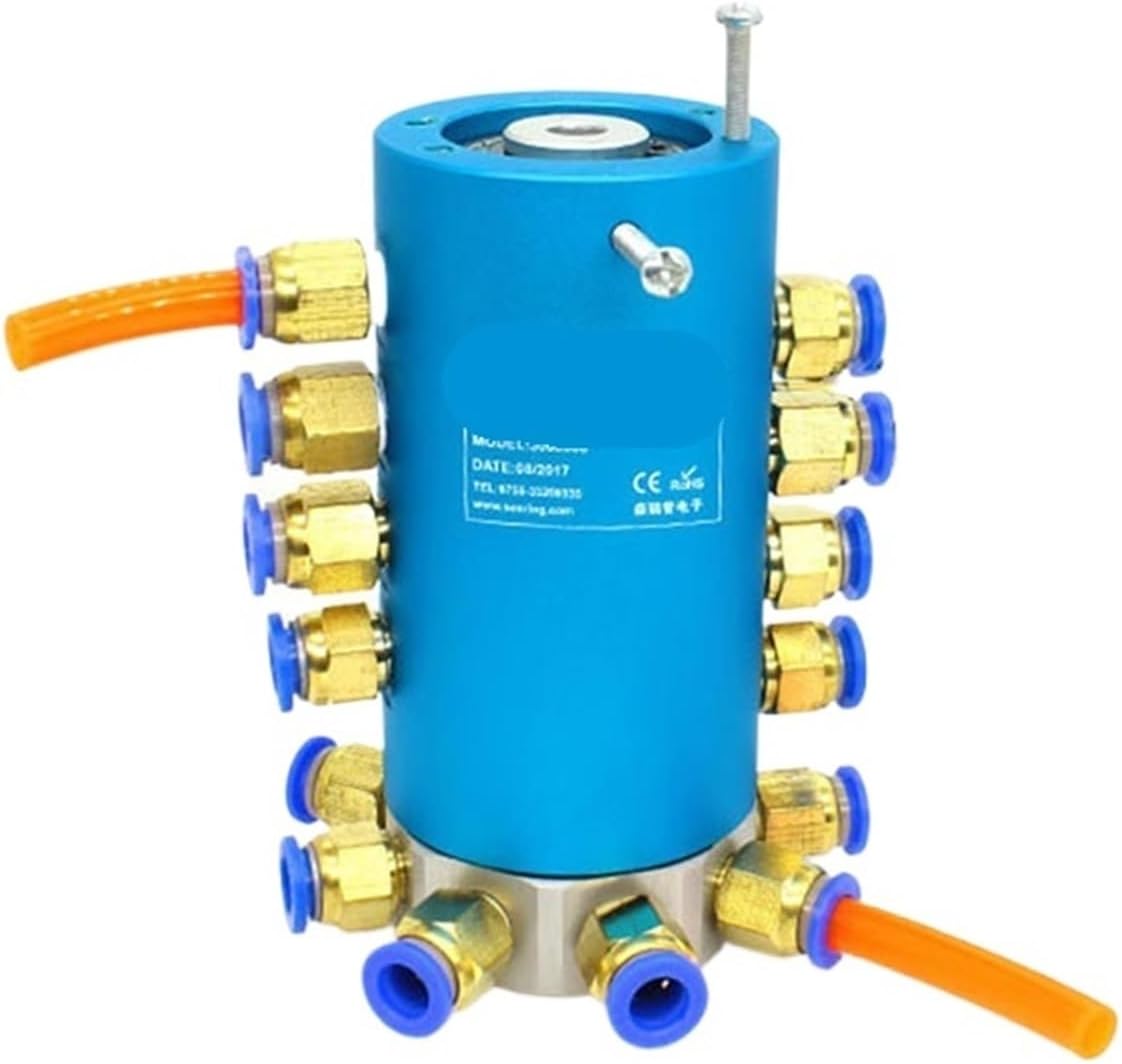 6-56 line 8-Way Gas and Rotary Joint/Water Motor Joint Connector Signal Current 2A 5A Transfer(8 Passage 56CH 2A)