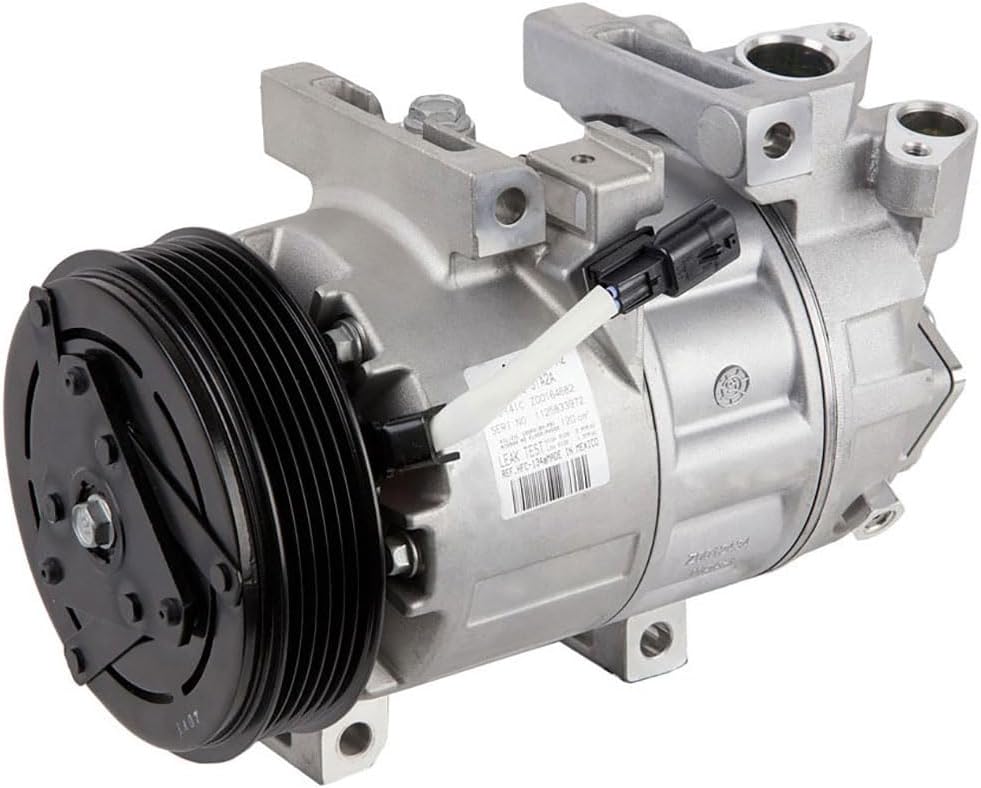 AC Compressor & A/C Clutch For Nissan Altima 2.5S 2.5SR 2013 2014 2015 2016 2017 2018 - BuyAutoParts 60-03299NA New