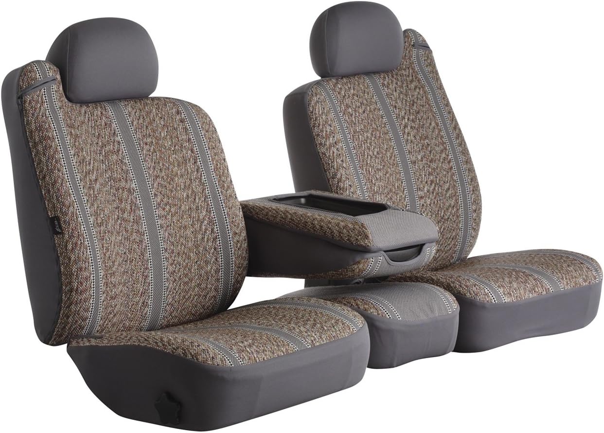 FIA TR43 Gray Front Low Back Truck Bucket Seat Cover