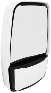 Velvac 714589 2020 Deluxe Series Door Mirror White, Driver Side