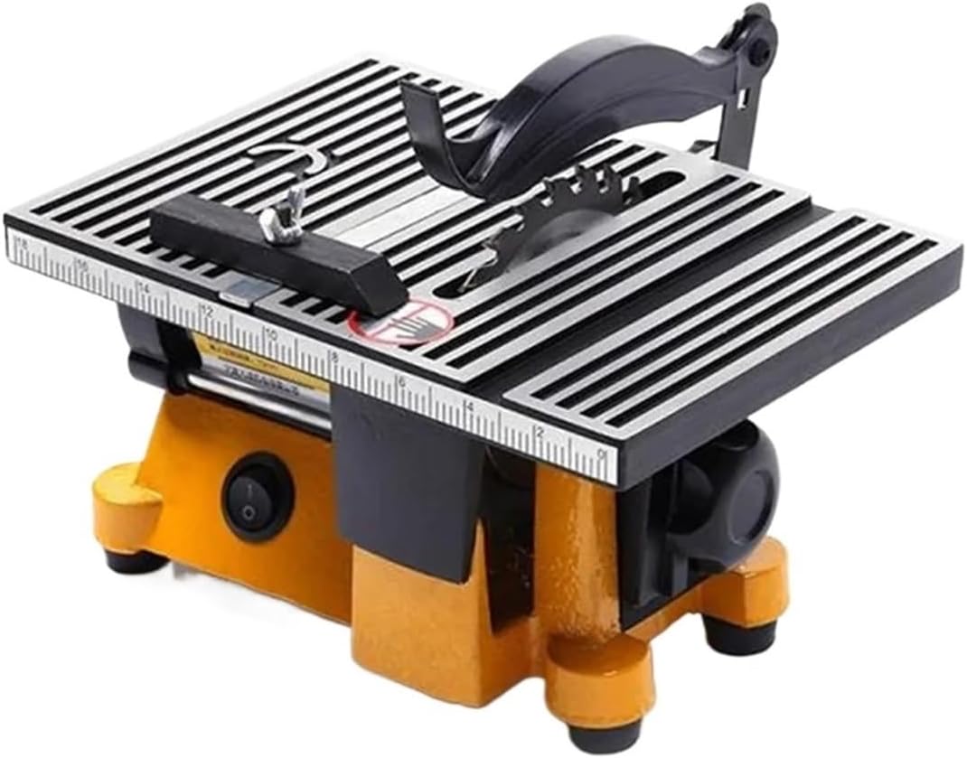 Mini Table Saw, Multifunction Mini Bench Saw For Cutting Wood Copper Aluminium 4