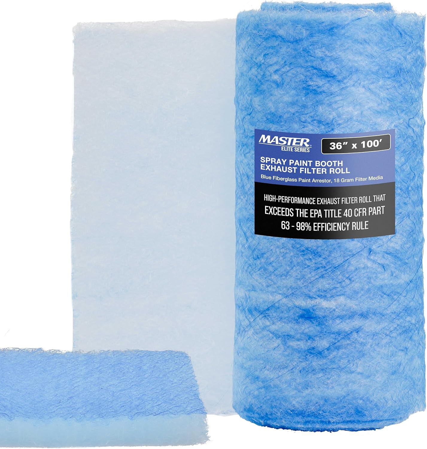 Master Airbrush Elite Paint Spray Booth Exhaust Filter Roll 36