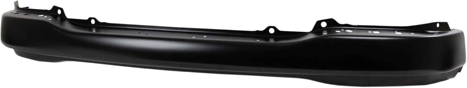 Evan Fischer Bumper for Ford F-150 1999-2003 Front Painted Black Steel Replaces # YL3Z17757CAA FO1002357