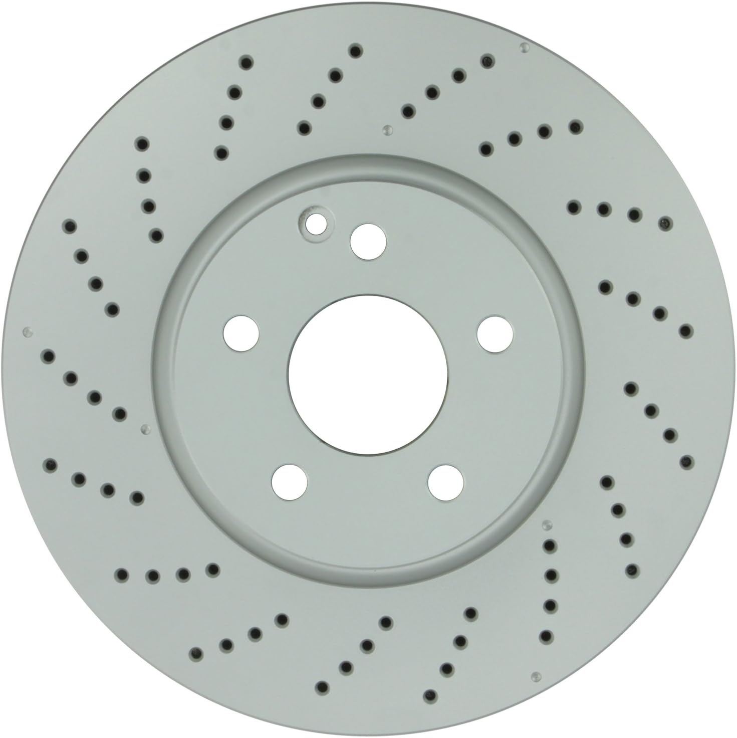 BOSCH 36010983 QuietCast Premium Disc Brake Rotor - Compatible with Select Mercedes-Benz C300, C350, E250, E350, E400; FRONT - Single