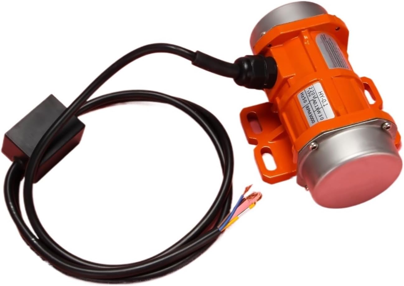 Electric Vibrating Motor Concrete Vibrator Vibration Motor 30W 220V 3000Rpm Single Phase Aluminum/Motor Speed Controller