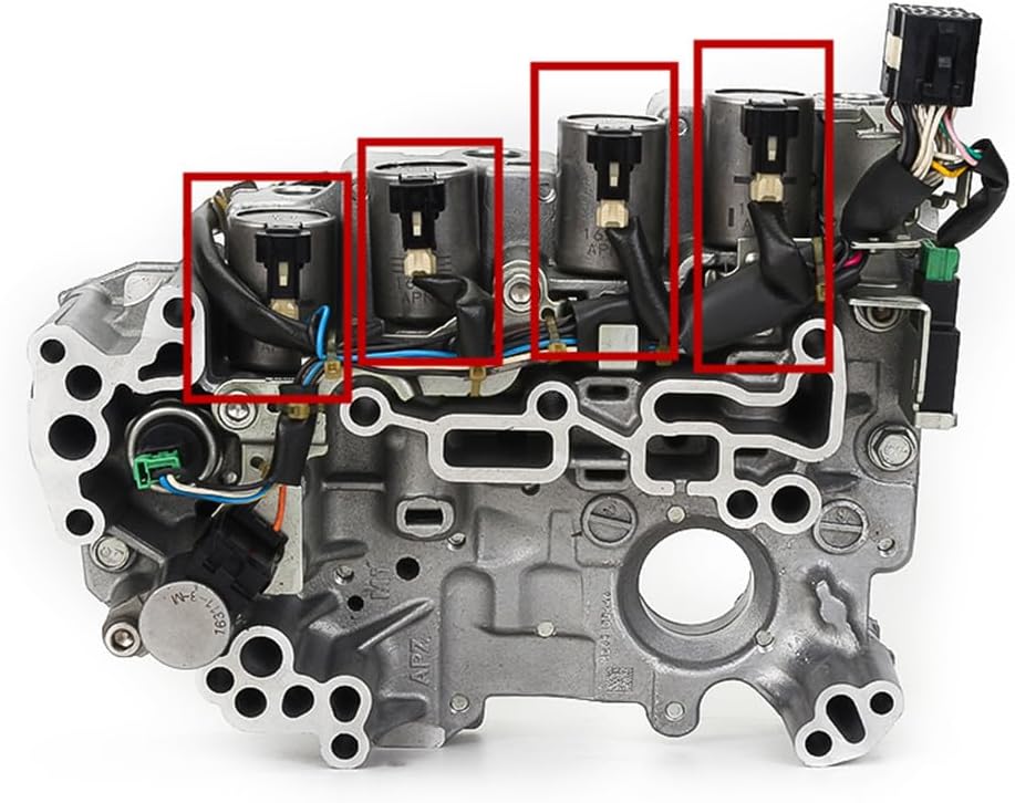 JF015E RE0F11A CVT Transmission Valve Body With Solenoid Wire Compatible with Nis-san Chevro-let Suz-uki