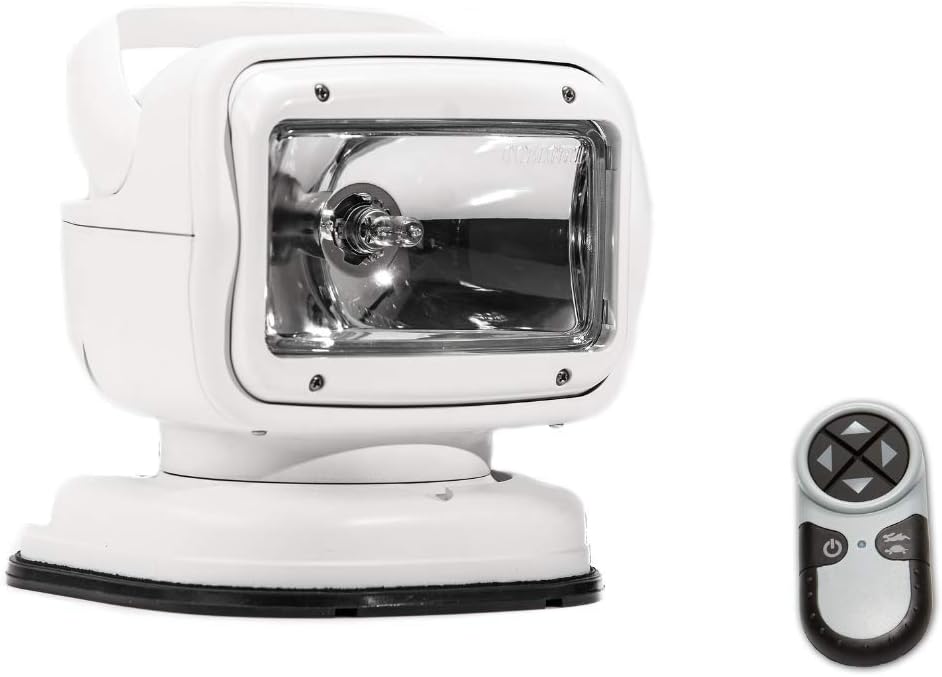 Golight | GT Series Model 7900GT Halogen Spotlight, Portable Mount, Wireless Hand-Held Remote, White