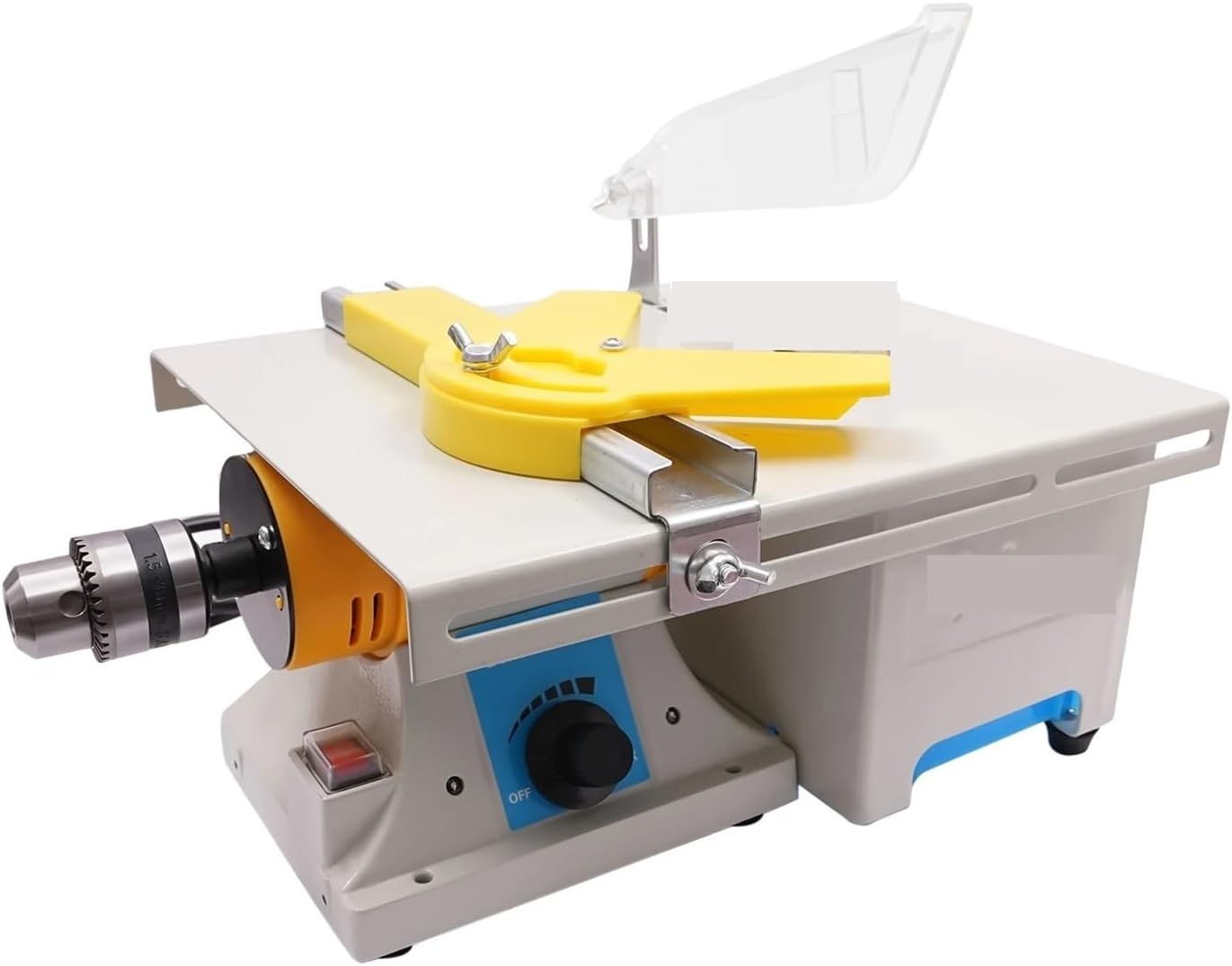 Portable Saw Station, Multifunctional Mini Table Saw Woodworking Lathe Electric Polisher Grinder Cutting Machine Large Workbench For Cutting, Grinding, Polishing for Wood, Cutting, Grinding