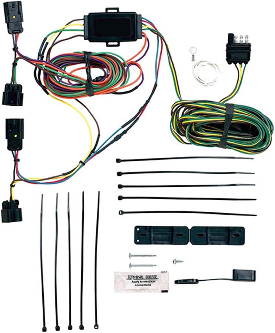 Blue Ox BX88276 EZ Light Wiring Harness Kit for Chevy Malibu/Traverse