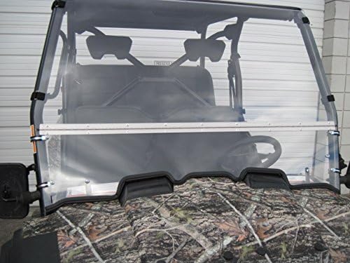 TerraRider Tilting UTV Windshield Compatible with Kymco 450 (2014+) - Standard 3/16