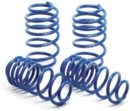 H&R Super Sport Spring Drop 1.5F 2.0R, Compatible with Audi A4 Quattro AWD, Type B8 09-13