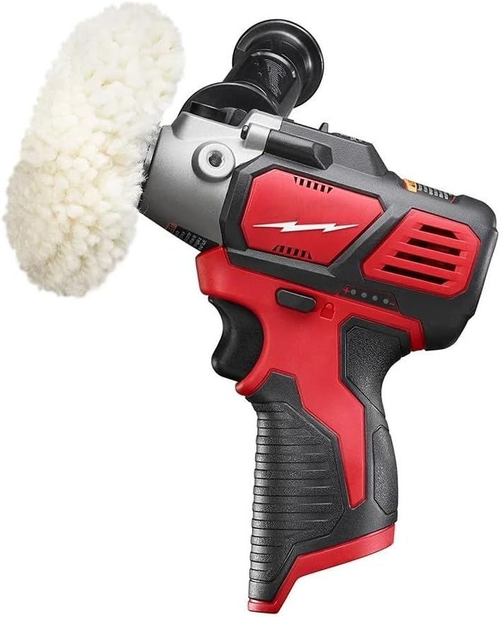 2438-20 Power Polishers for Milwaukee M12 Variable Speed Cordless Polisher/Sander Red - Tool Only