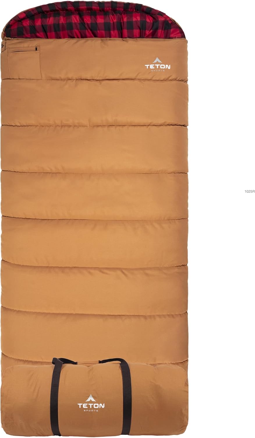 TETON Sports Deer Hunter -35F and 0F Degree Sleeping Bag. Warm and Comfortable Camping Sleeping Bags, Teton Tough Canvas Shell for Camping, Hunting, and Cold Weather