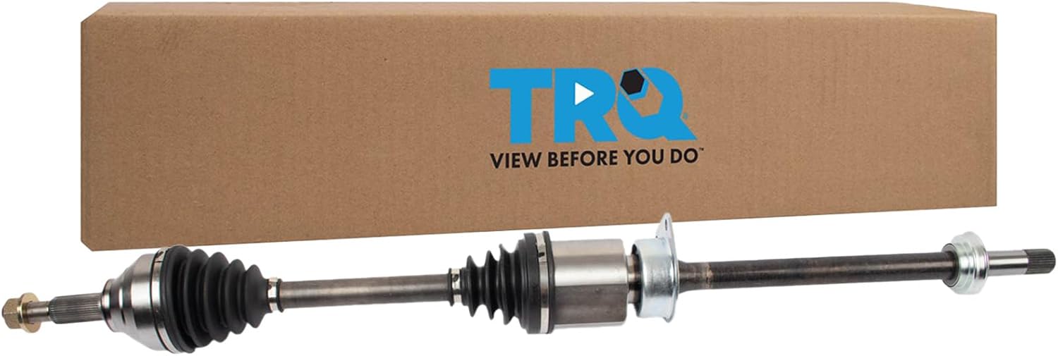 TRQ Front Right CV Axle Shaft Assembly Passenger Side Compatible with 2012-2019 Ford Explorer