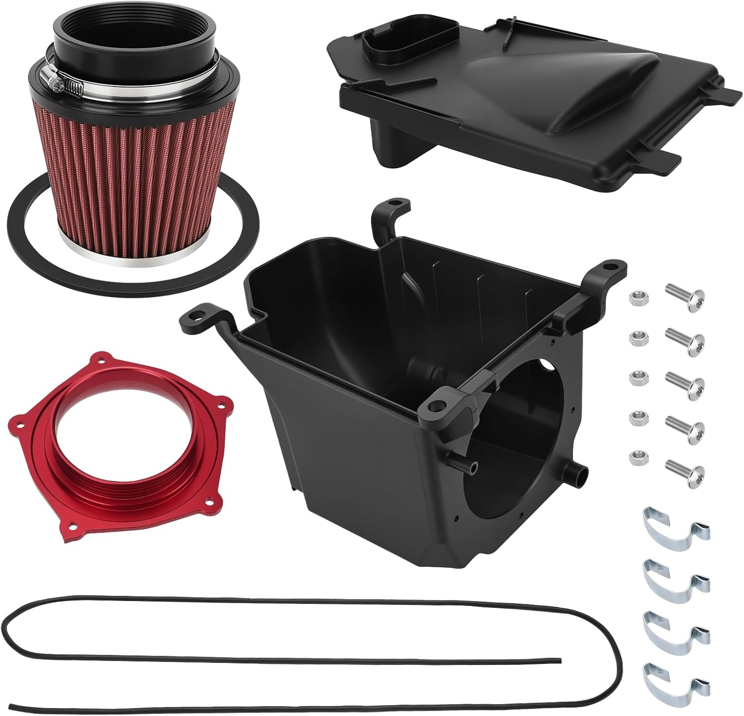JAVIK Air Filter Kit & Air Box Case Cover Cap Seal For Yamaha YFZ450 2004-2013 YFZ450X 2008