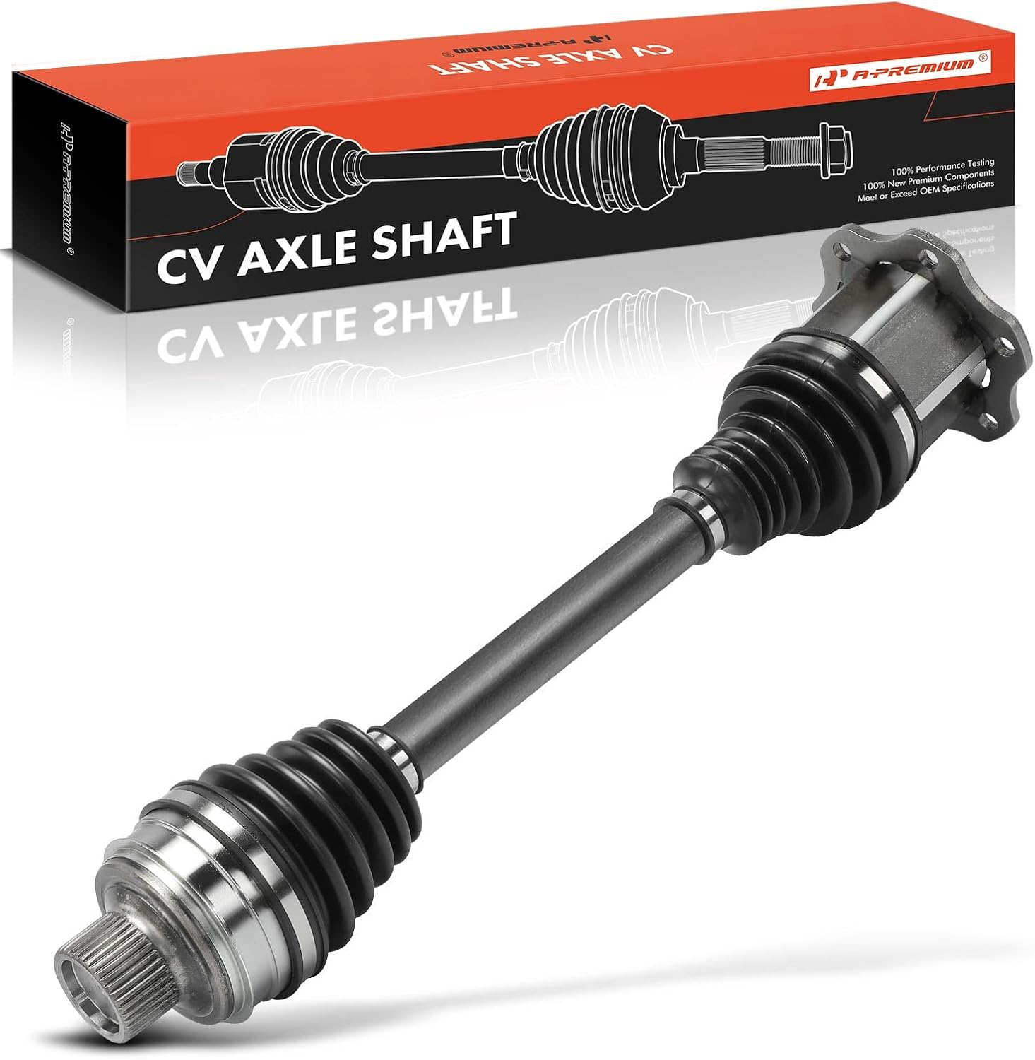 A-Premium CV Axle Shaft Assembly Compatible with Porsche Macan 2015 2016 2017 2018 2019, 2.0L 3.0L 3.6L, Front Left or Right, Replace# 95B407271D, 95B407271H