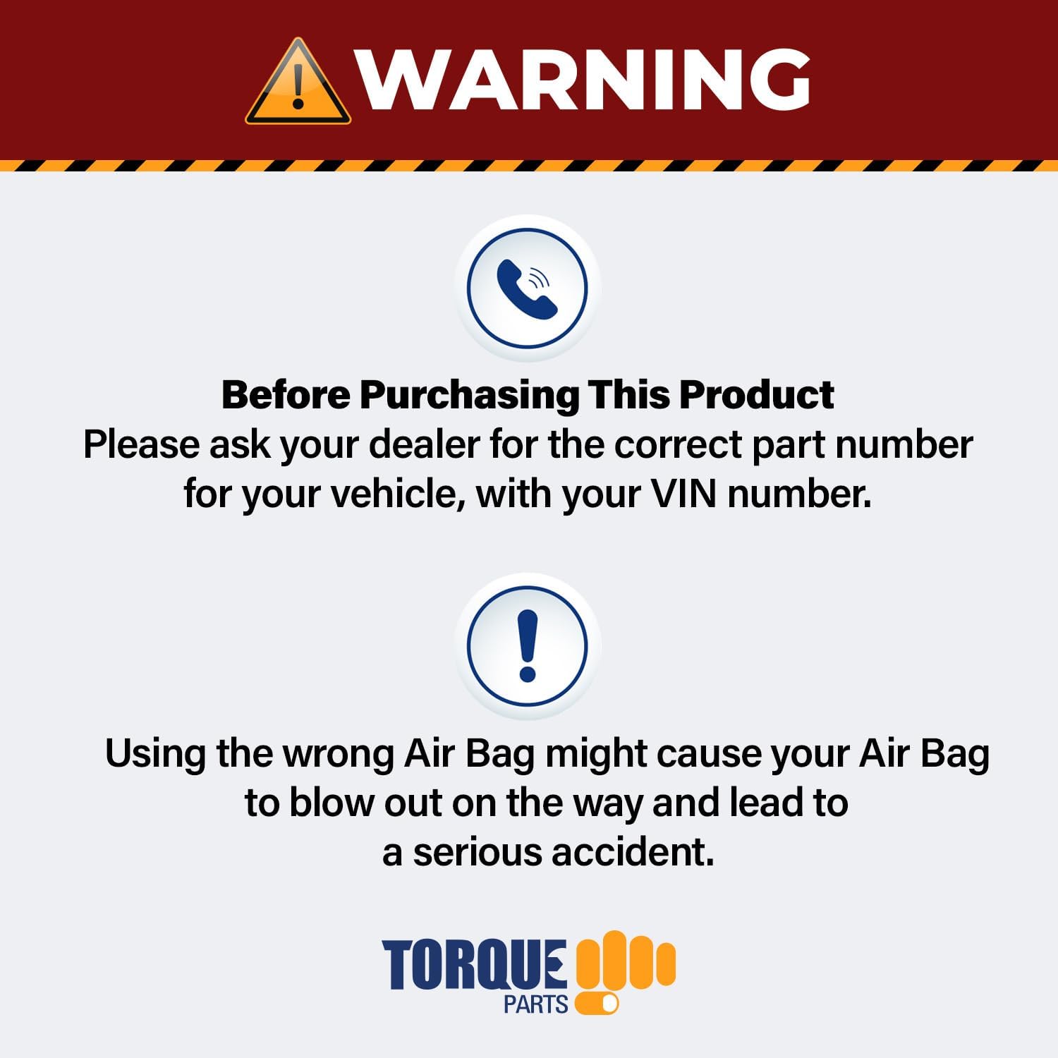TORQUE Air Spring Bag (Replaces Firestone 9587, W01-358-9587, SAF Holland 90557248) (TR9587)