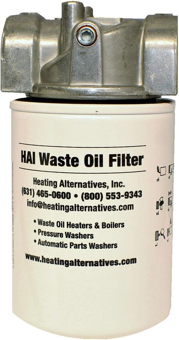 HAI Lenz Spin-On Oil Filter Assembly - CP-752-100M - M16 x 1.5 - Compatible with Reznor, EnergyLogic, Clean Burn, Clean Energy