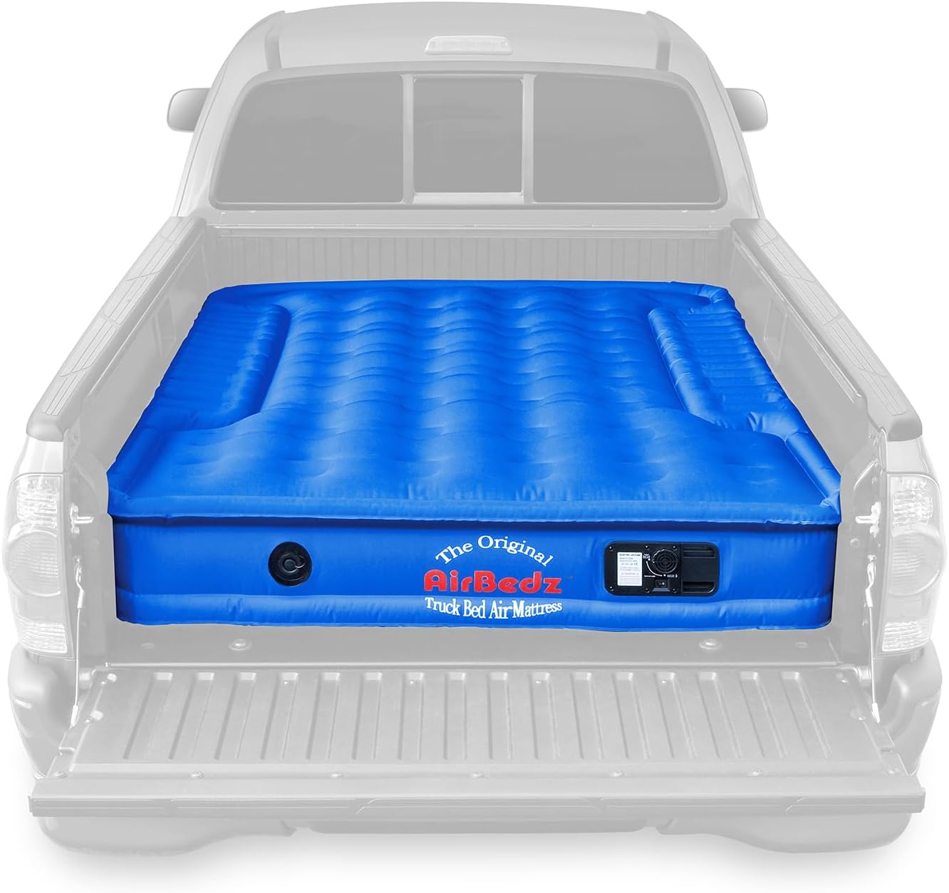 Pittman Outdoors PPI 102 AirBedz Original Truck Bed Air Mattress for 6'-6.5' Full Sized Short Truck Bed, Blue