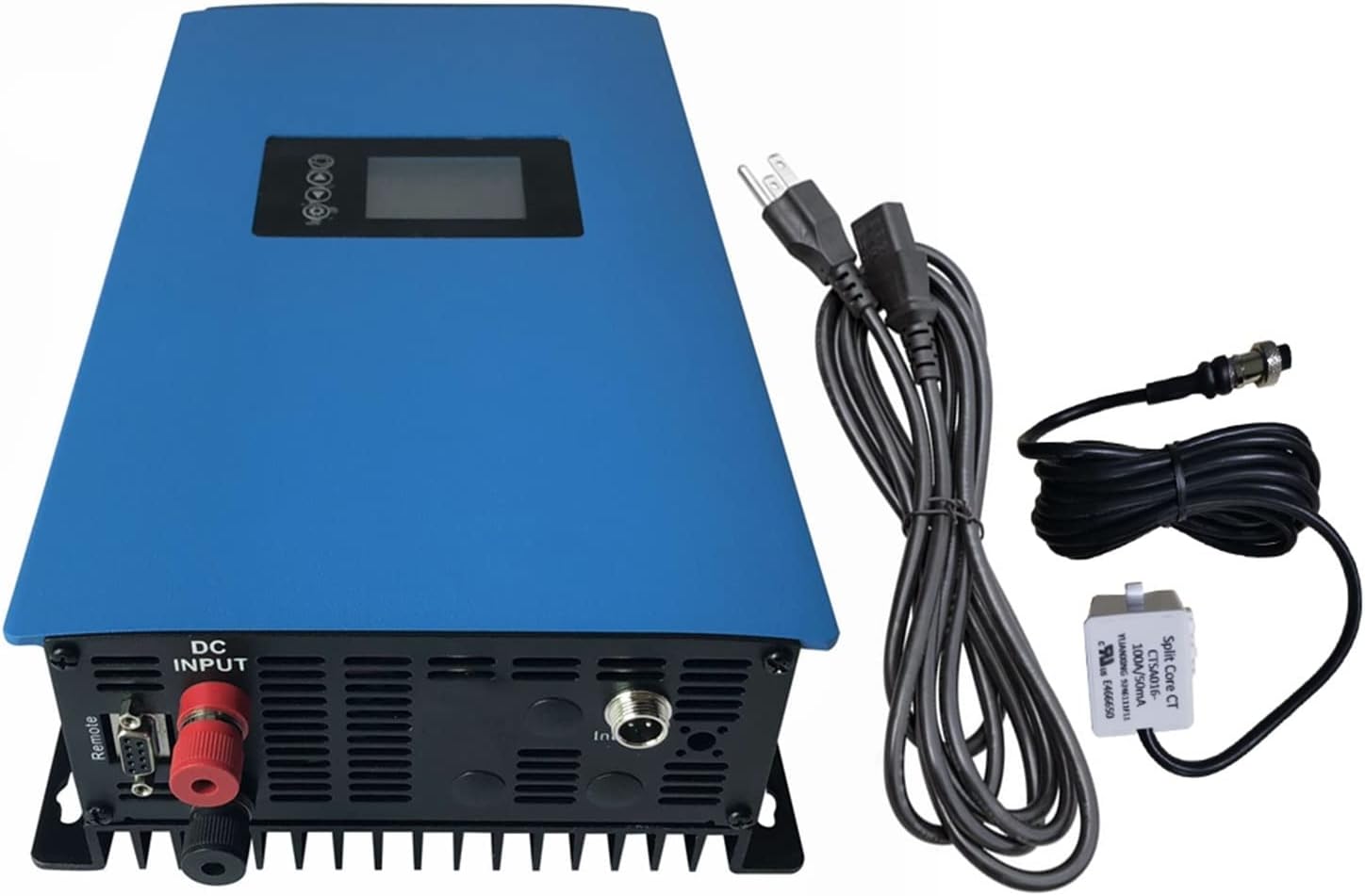 1000W Solar Grid Tie Inverter Pure sine Wave on Grid Inverter DC22-65V or 45-90V to 110V/ 230V AC Low Battery Cut Off(Without WiFi,22-65-95-265V)