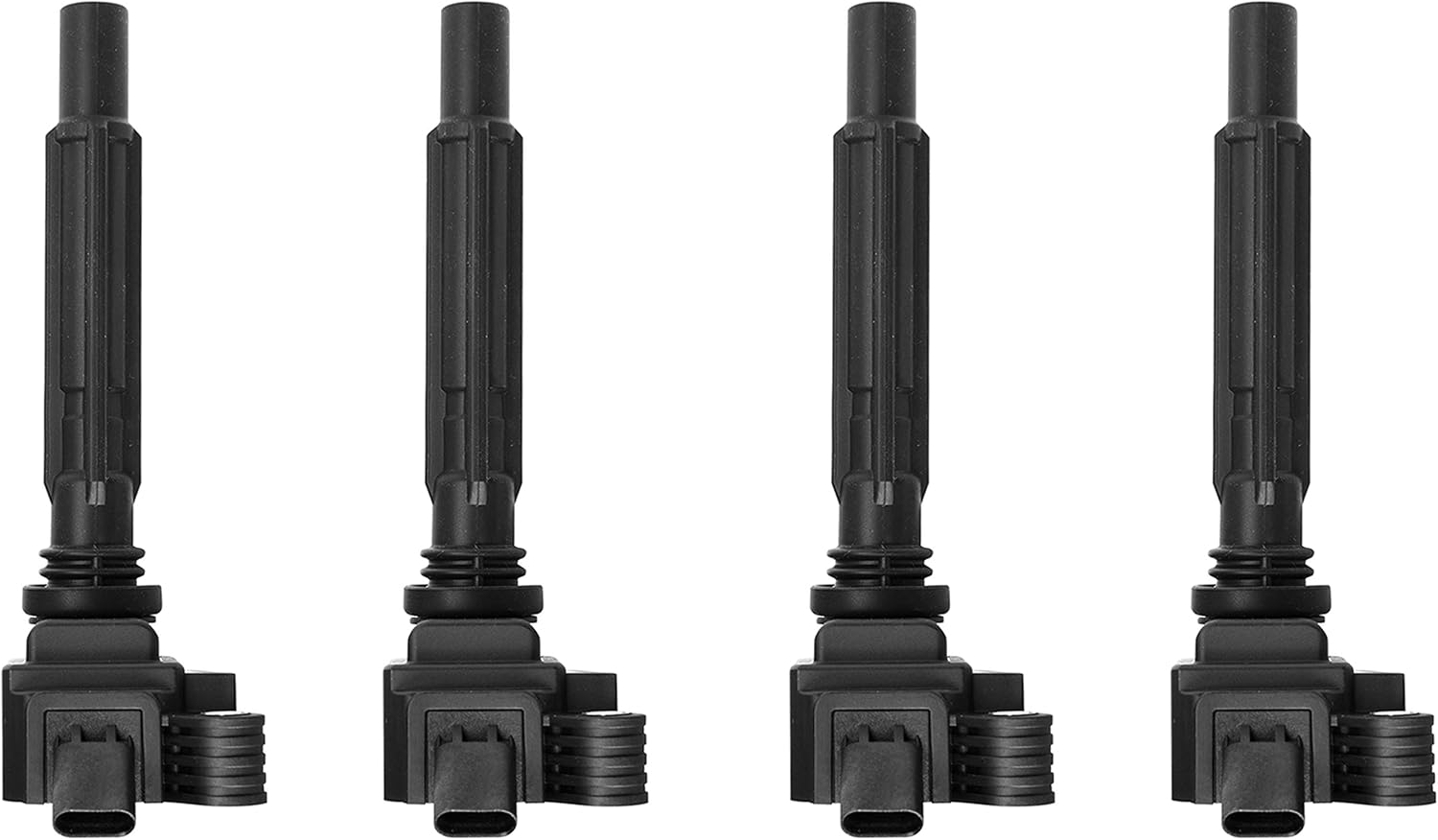 ENA Set of 4 Ignition Coil Pack 2.0L L4 Compatible with Alfa Romeo Jeep 2017 2018 Giulia, 2018 Stelvio, 2019 2020 Cherokee, 2018 2019 Wrangler Turbo Replace# UF839 68211953AA 50050430 GN1095511B1