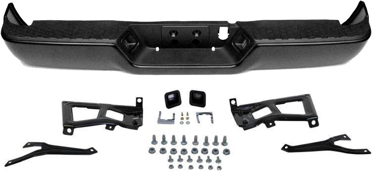 MBI AUTO - Primered Steel, Rear Bumper Assembly for 2013-2018 RAM 2500 3500 13-18, CH1103126