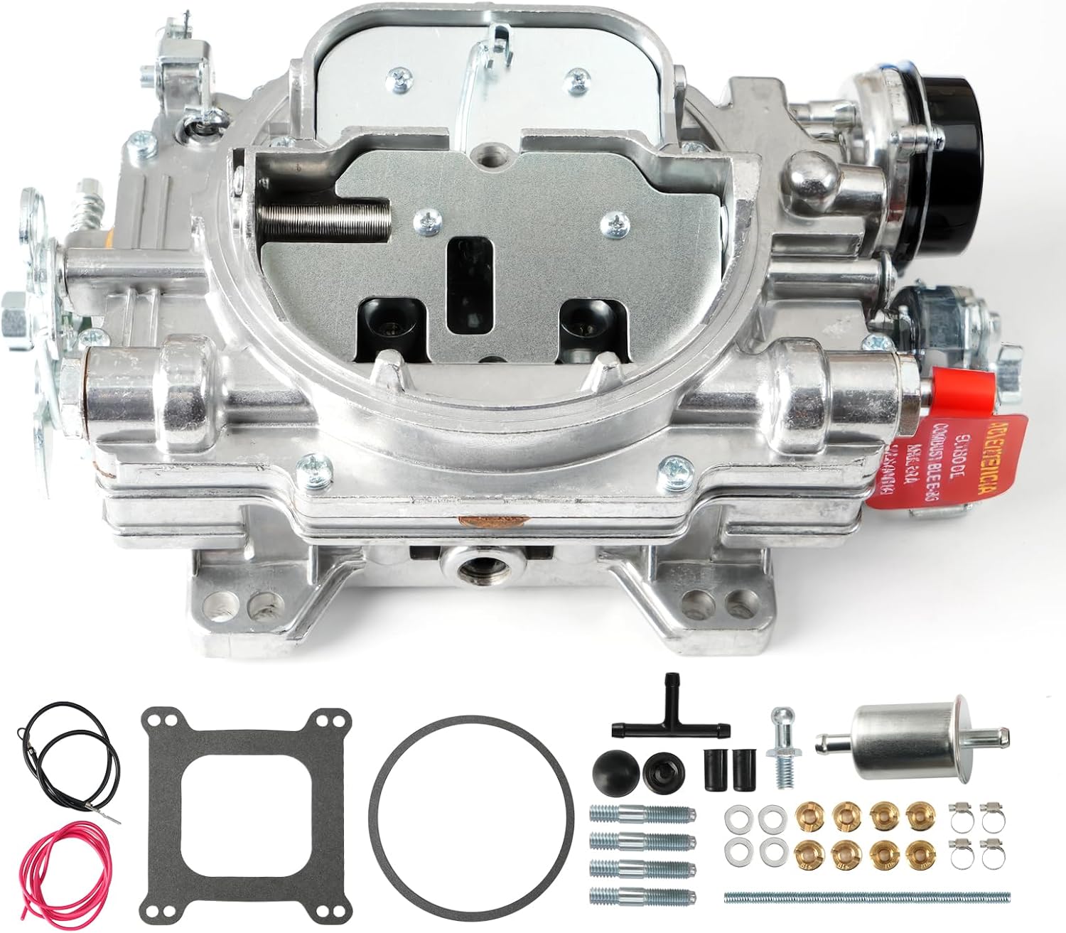 1913 Carburetor Replacement for AVS2 Series 800 CFM Square Bore 4 Barrel with Electric Choke