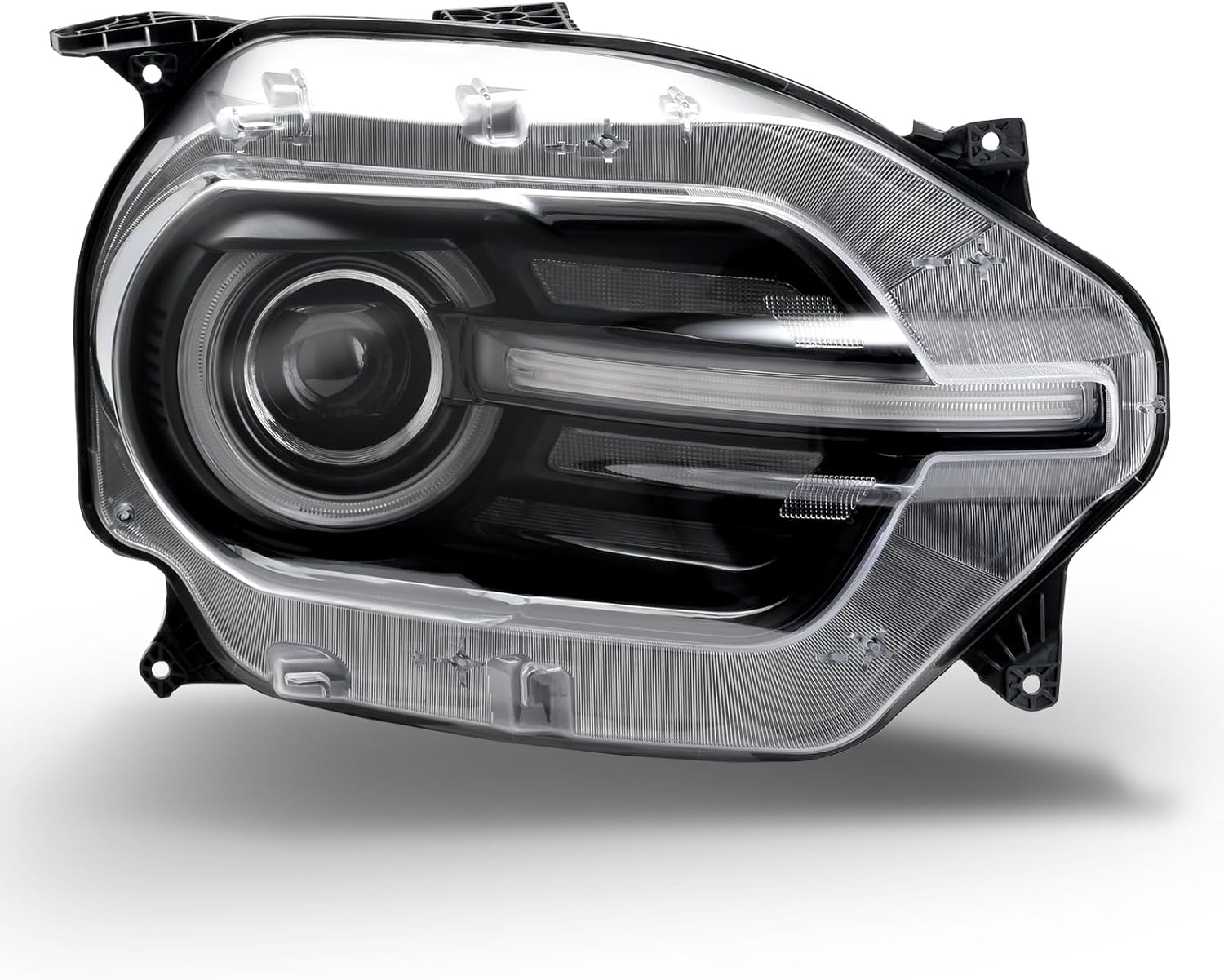 Headlights Assembly LED Compatible with Ford Bronco Sport 2021-2024, Headlamp w/LED Signature Lighting Right Passenger Side Replacement FO2503413