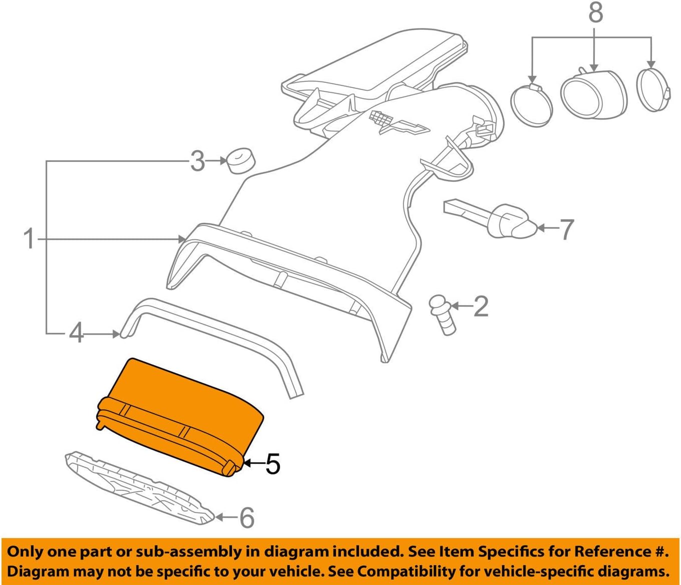 General Motors 15776148, Air Filter
