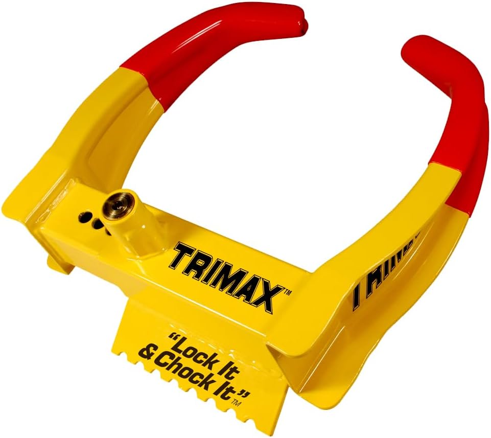 Trimax TCL65 - Trailer Wheel Lock - Fits 6