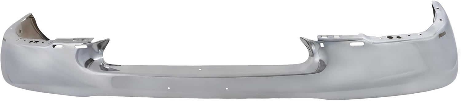 Garage-Pro Bumper for Ford Ranger EV XL XLT 1998-2000 Front Chrome Steel w/o Molding Holes Replaces # XL5Z17757BA FO1002361