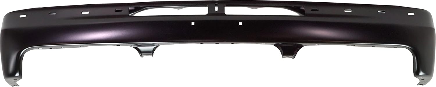 Evan Fischer Bumper for Chevrolet Silverado 1500 2500 1999-2002 Front Primed Steel w/license plate provision Replaces # 12335826-PFM GM1002375