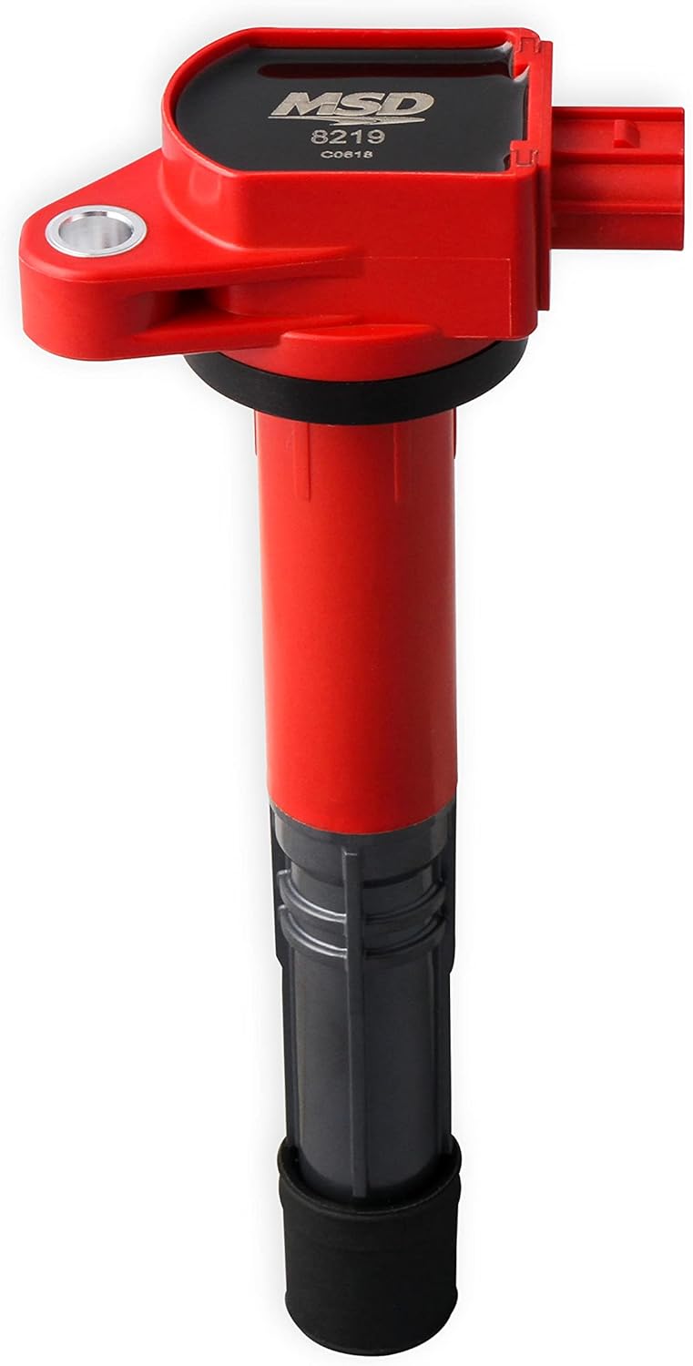 MSD 8219 Ignition Coil Blaster Series, Red, Individual