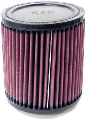 K&N High-Flow Original Lifetime Universal Clamp-On Air Filter: High Performance, Premium, Washable: Flange Diameter: 2.4375 In, Filter Height: 6 In, Flange Length: 0.625 In, Shape: Round, RU-1000