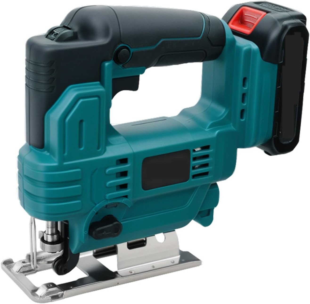 Commercial Jigsaw, Portable Cordless Jigsaw, 6-Speed Adjustable Electric, Woodworking Cutting Tool, Suitable for Wood, Metal, Plastic Cutting