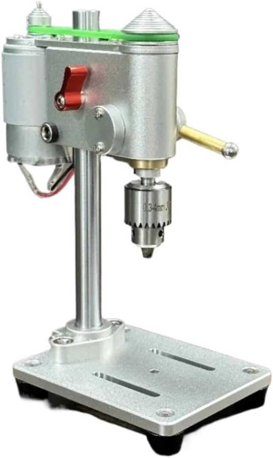 1PCS Metal Bench Drill Repair Watch Precision Bench Drill DIY High Precision Punching Machine Repair Tool(With triangular chuc)