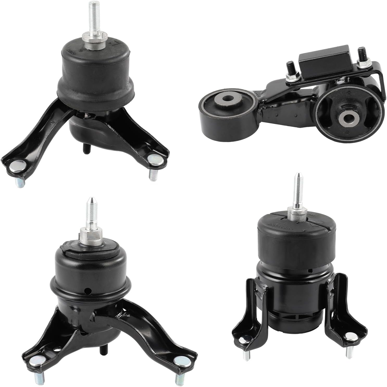 OCPTY 4PC Engine Motor & Transmission Mount Kit Compatible for 2004-2006 for Toyota for Sienna 3.3L 2WD # A62009 A4295 A4257 A4207