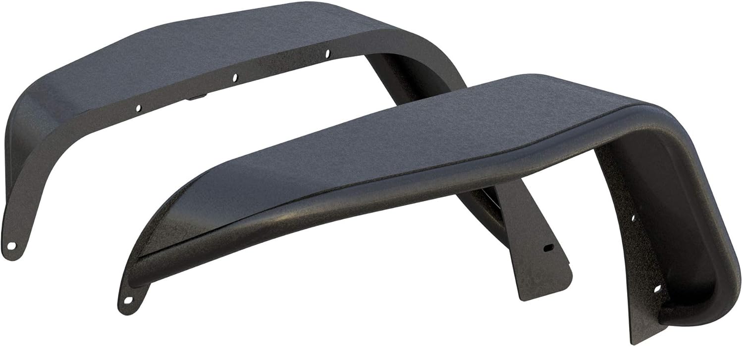 ARIES 1500201 Black Aluminum Front Jeep Wrangler JK Fender Flares
