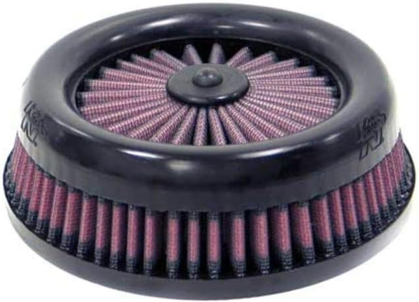 K&N High-Flow Original Lifetime Universal X-Stream Clamp-On Air Filter: Performance, Premium: Flange Diameter: 3.8125 In, Filter Height: 2.125 In, Flange Length: 0.75 In, Shape: Round, RX-4130-1