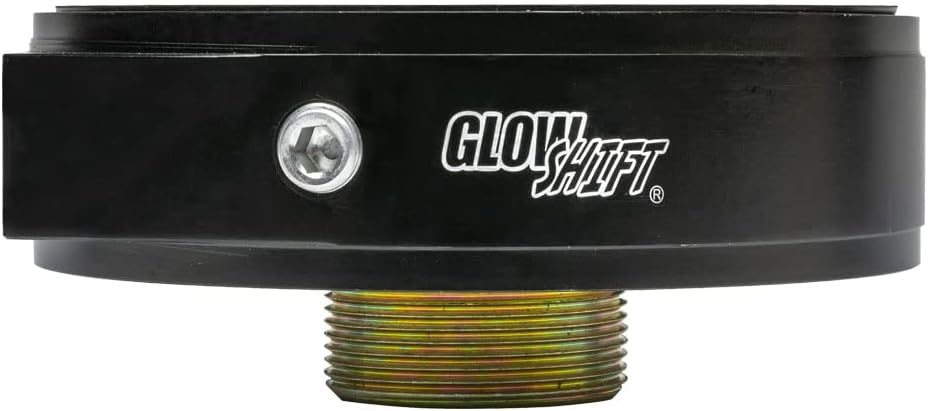 GlowShift Oil Filter Sandwich Adapter Compatible with Ford Super Duty 7.3L Power Stroke 1994-2003 - Install up to (4) 1/8-27 NPT Oil Pressure & Temperature Sensors - Includes O-Ring & Port Plugs