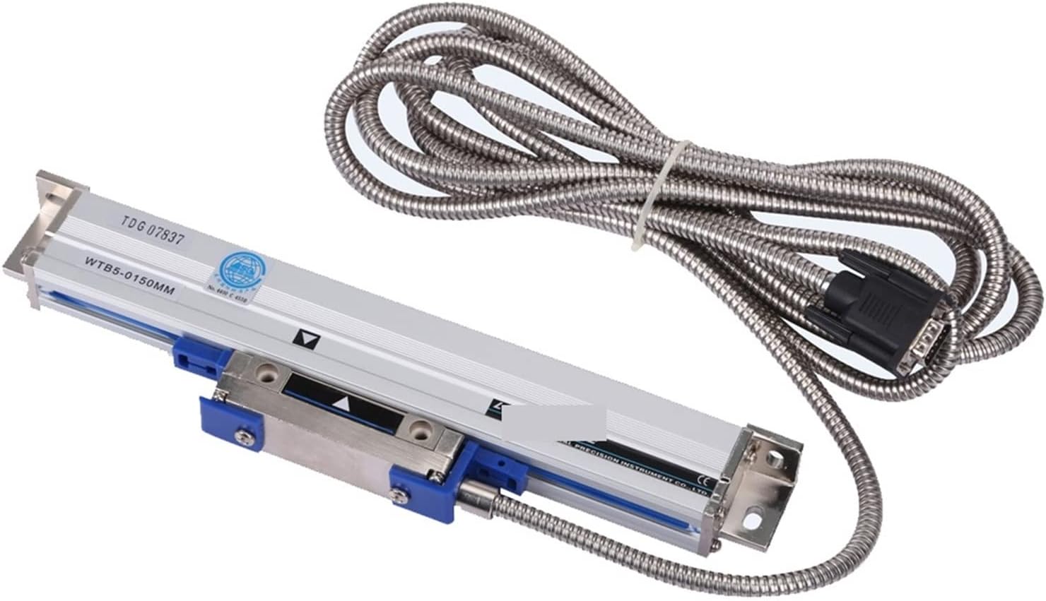 WTB5 0.005mm 50 200 250 300 350 400 450-600mmlinear Scale TTL 5V Linear Transducer For Milling Lathe CNC Practical and Reliable(350)