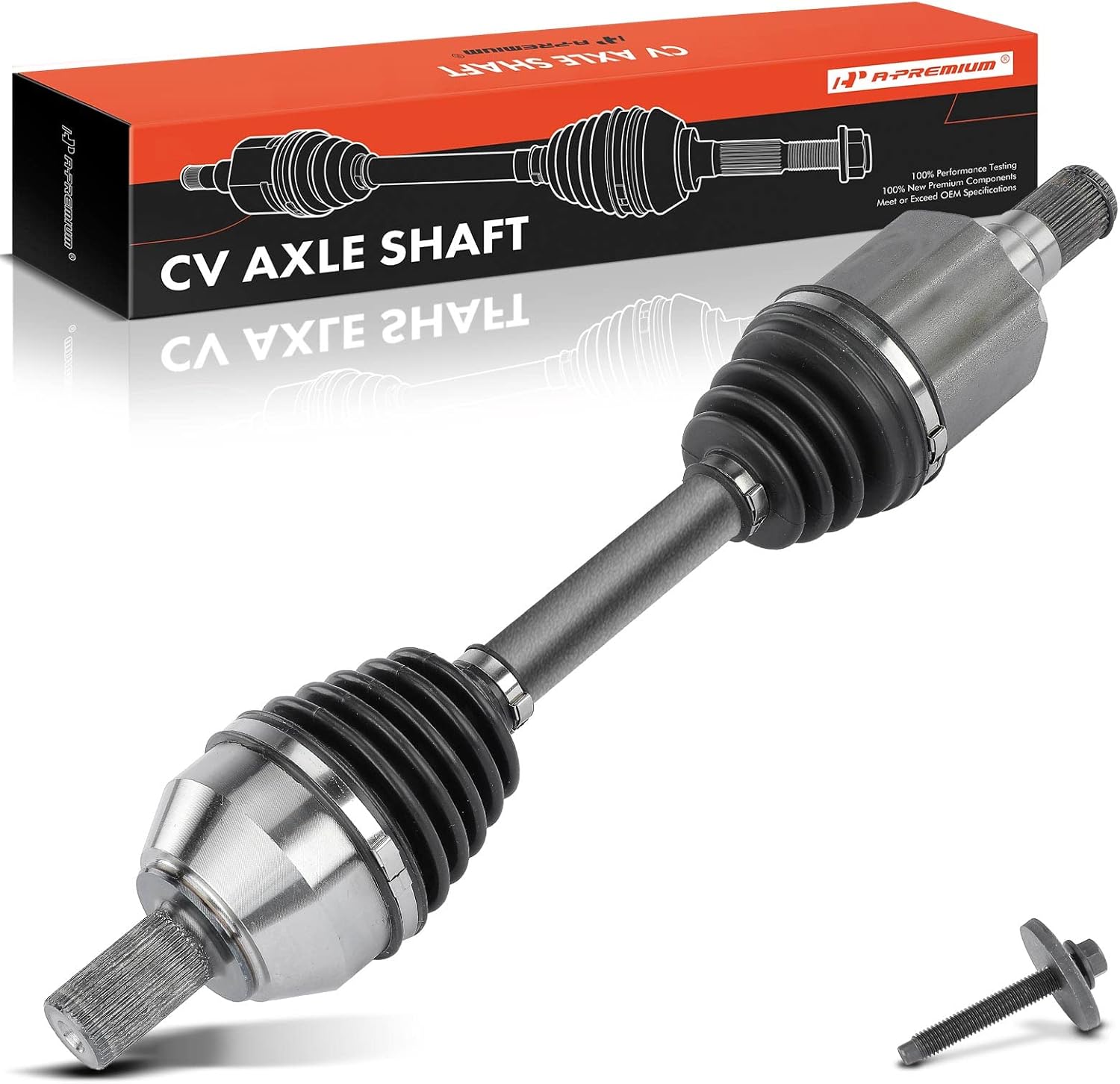 A-Premium CV Axle Shaft Assembly Compatible with Volvo S80 2007-2014, V70 2008-2010, L6 3.2L, Front Right Passenger Side, Replace# 1700-511996