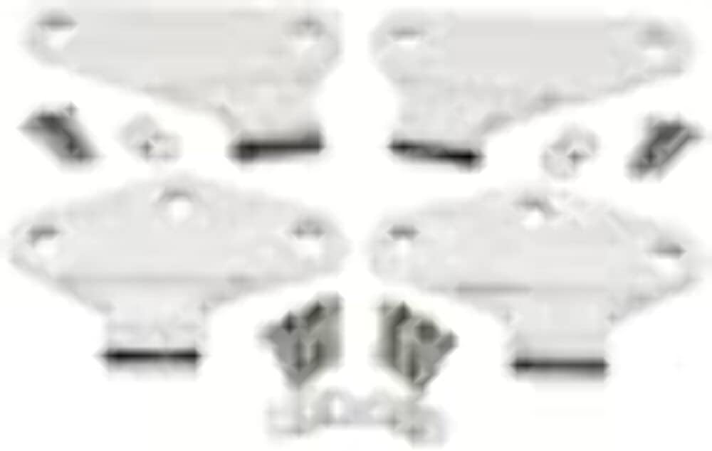 Kentrol 30580 Stainless Steel Body Door Hinge Set