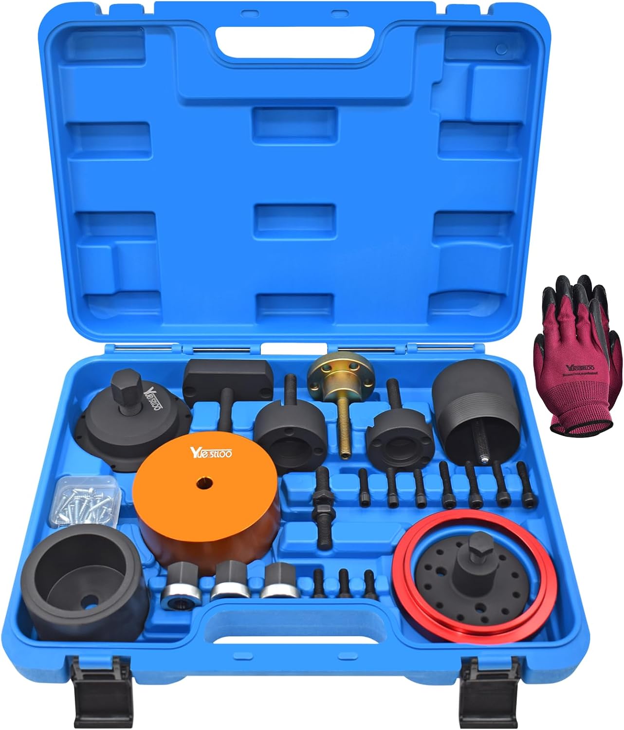 Crankshaft Front Rear Oil Seal Remover Installer Kit, Compatible with BMW N20 N26 N40 N42 N45 N45T N46 N52 N53 N54 N55 Engine