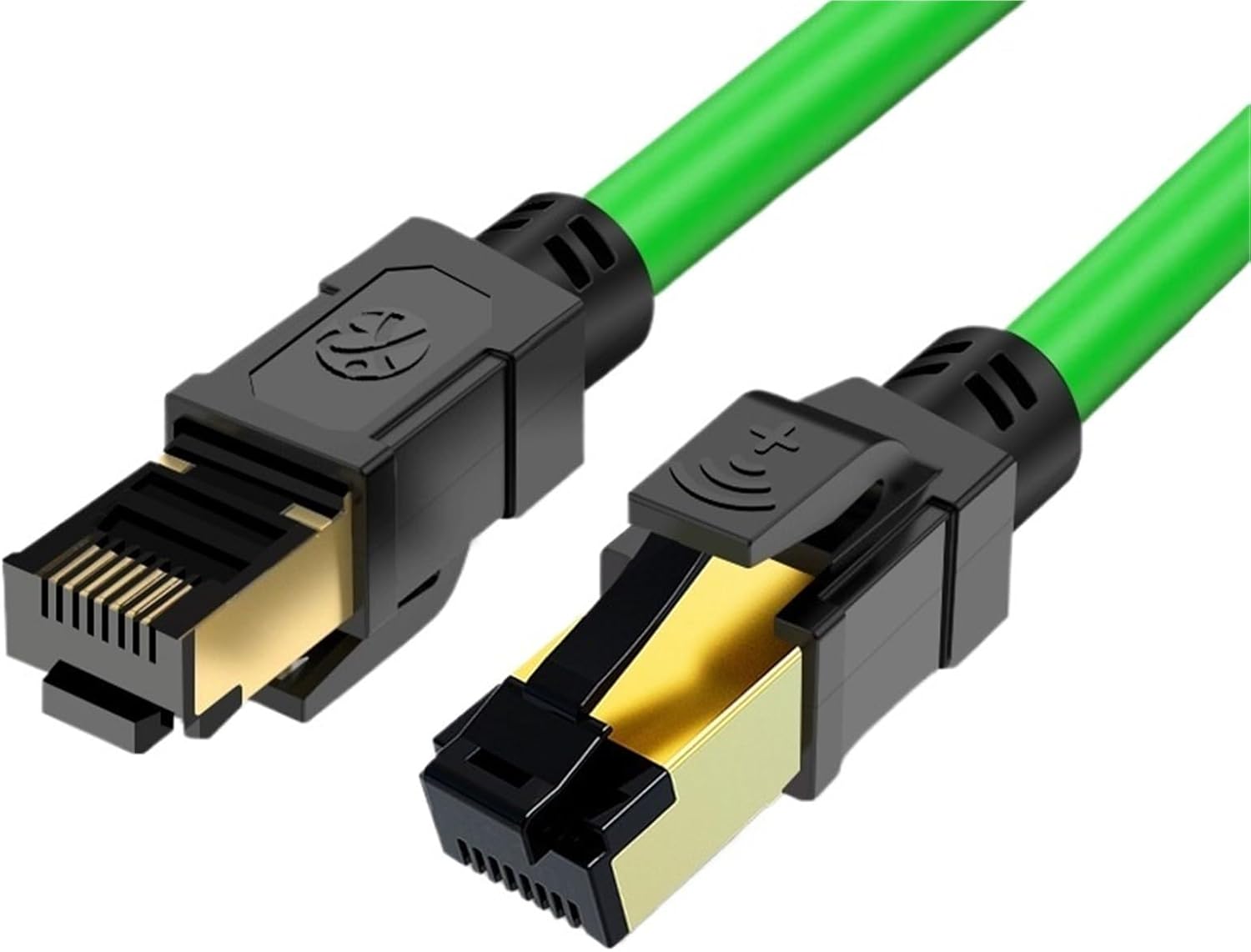 1pcs Industrial POE RJ45 Ethernet Cable,Flexible SFTP CAT5E Cable Ethernet,Waterproof Network cable For Cable(A-2 Cat5e,10m)