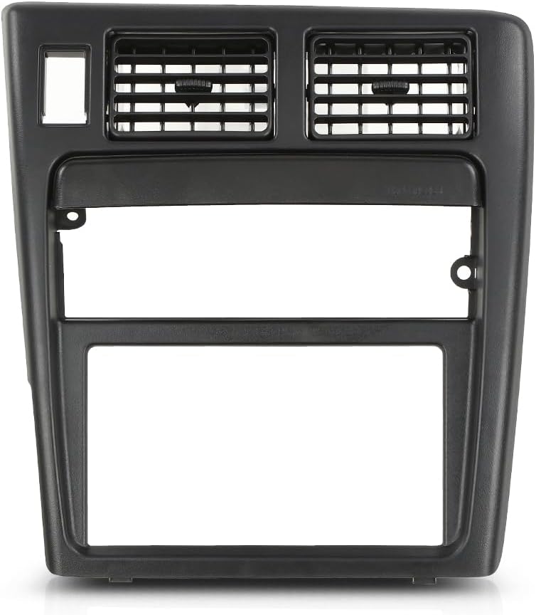 Dash Radio Bezel Trim, Compatible with Toyota Tacoma 1995 1996 1997, Dashboard Panel Bezel Trim, Black