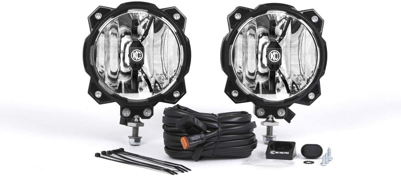 KC HiLiTES 91304 Gravity LED Pro6 Single Wide-40 Beam - Single Light