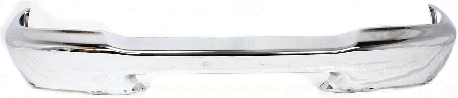 Evan Fischer Bumper for Ford Ranger EV XL XLT 1998-2000 Front Chrome Steel w/o Molding Holes Replaces # XL5Z17757BA FO1002361