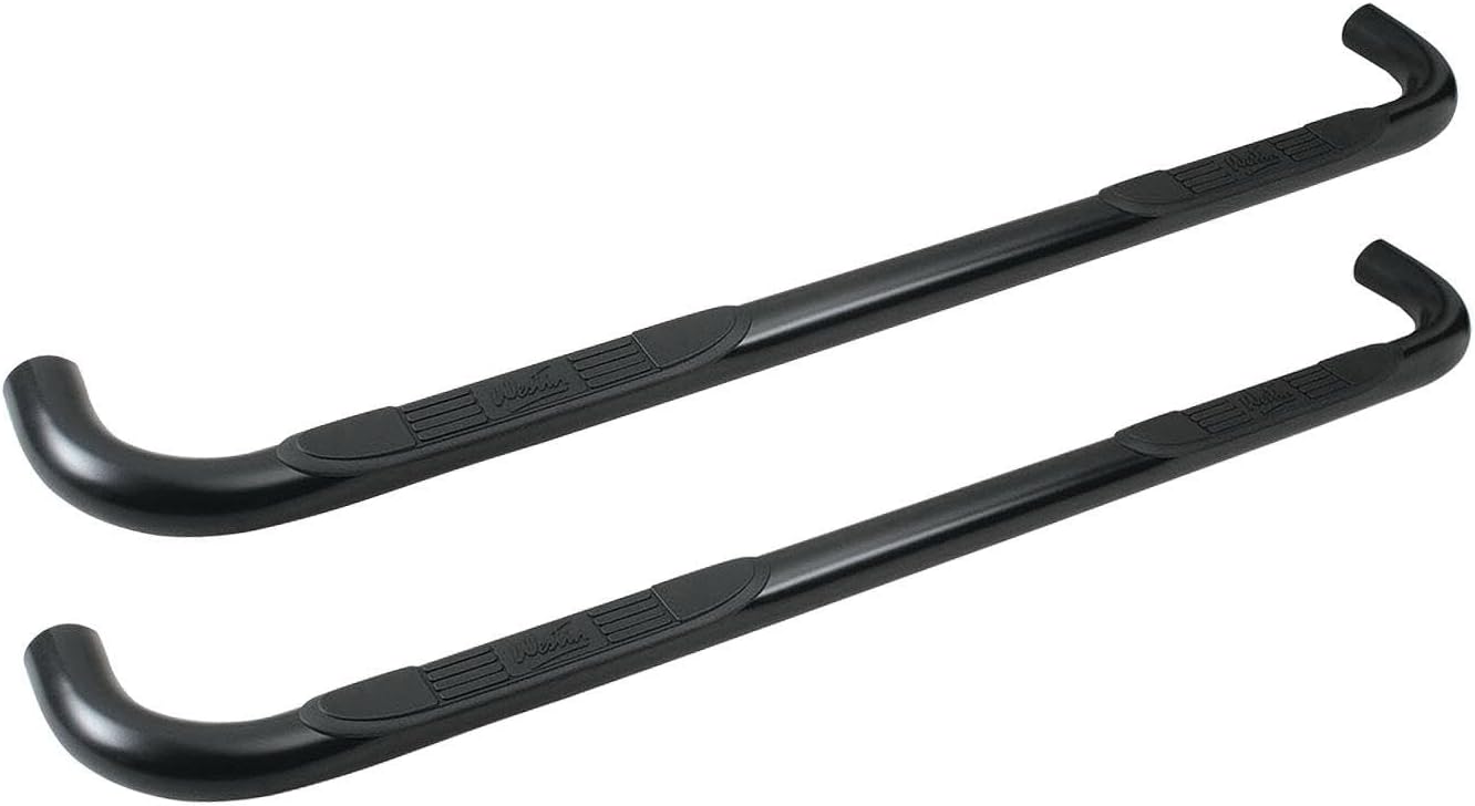 Westin 25-2755 Signature 3 Round Nerf Bars fits 2005-2021 Frontier Crew Cab Black Pair
