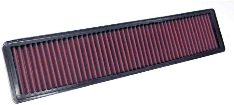 K&N Engine Air Filter: Increase Power & Acceleration, Washable, Premium, Replacement Car Air Filter: Compatible with 1988-1991 PORSCHE (944), 33-2807